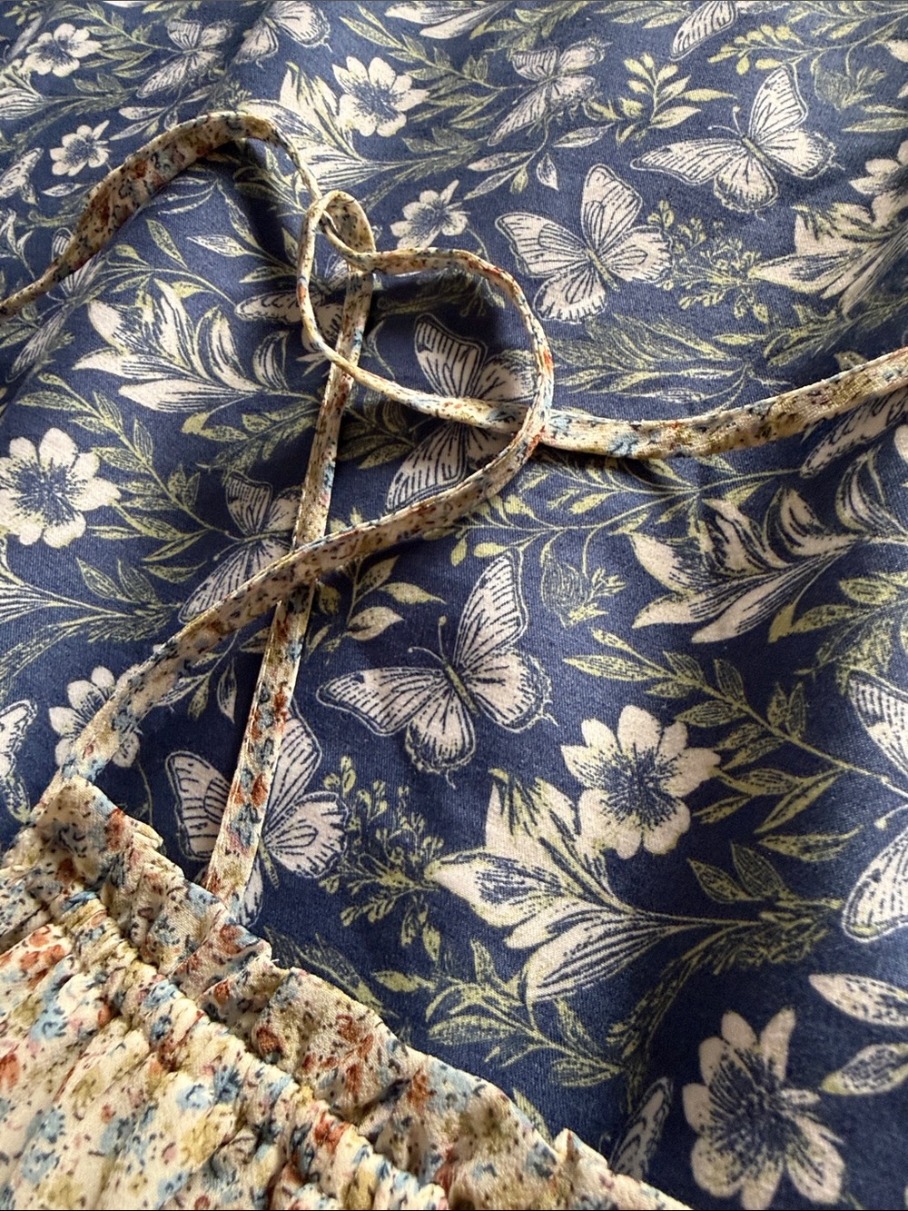 Summer light weight flower dress - Picture 5 of 7